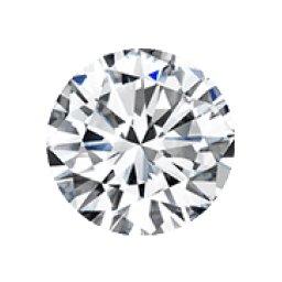 Loose round diamond
